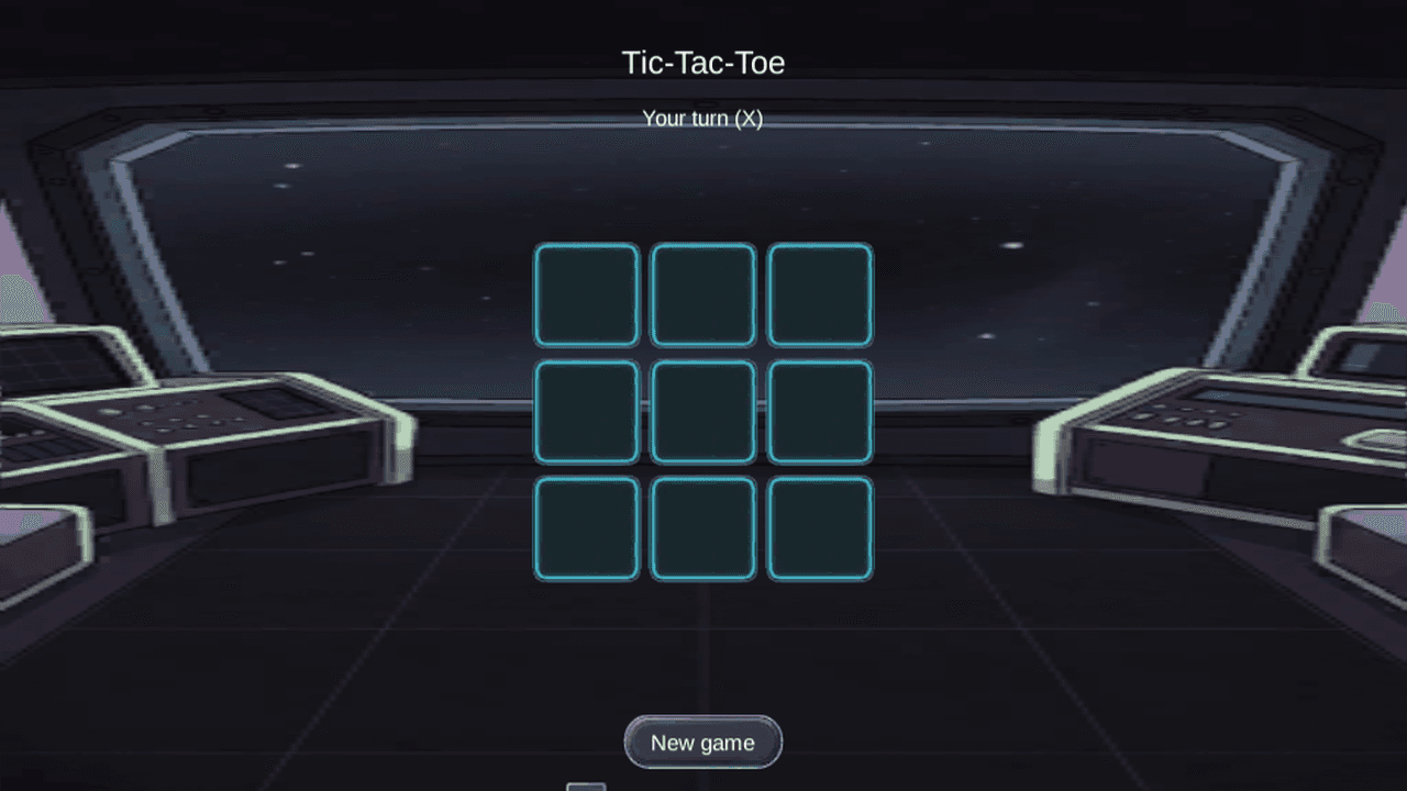Tic-tac-toe in Unity — screenshot 2